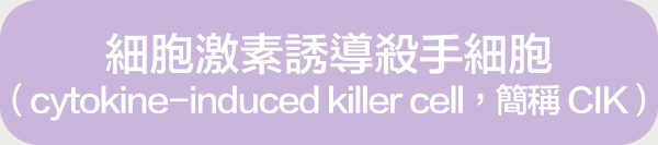 細胞激素誘導殺手細胞 (cytokine-induced killer cell,簡稱 CIK)